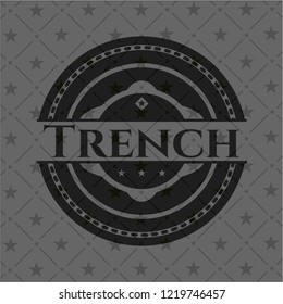 Trench dark badge