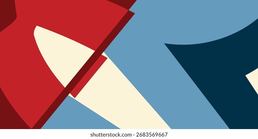 Fondo de composición de Formas geométricas Abstractas
