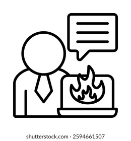 Trend Analysis Icon Element For Design