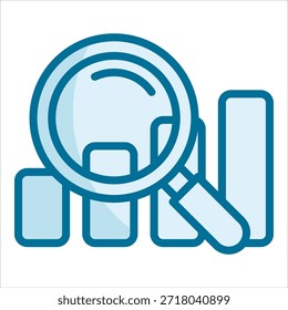 Elemento De Icono De Análisis De Tendencias Para Diseño