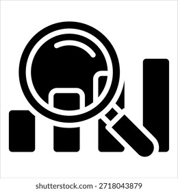 Elemento De Icono De Análisis De Tendencias Para Diseño