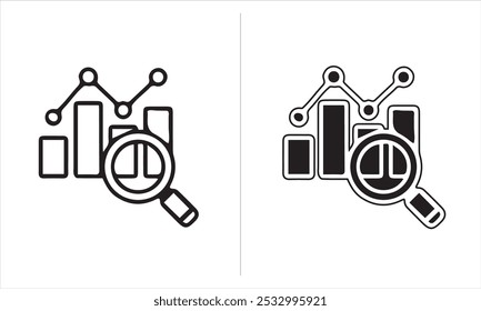 Ícones de Análise de Tendências | Estilos de linha e sólido