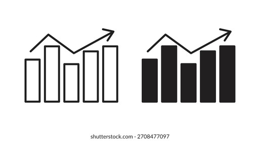 Trend Arrow icons for use web design,logo.Symbol illustration.