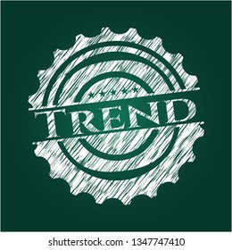 Trend chalk emblem