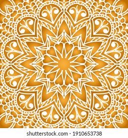 Trend colorful silk scarf with flowers. Pastel Colors.vector illutration