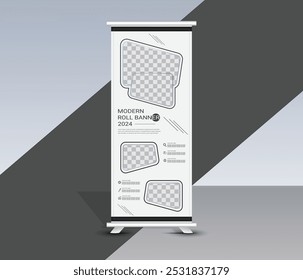 Trend corporate business banner template for presentation, advertisement, display, flyer, poster.
X banner, pull banner, stand banner