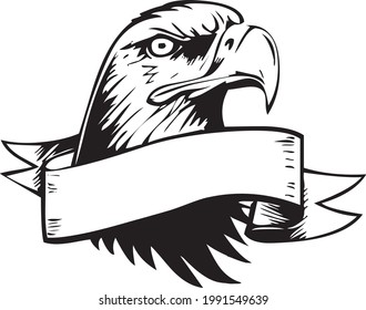 trend eagle vector illustration vector art 