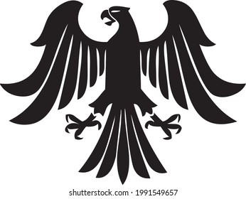 trend eagle vector illustration vector art 