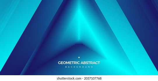 Trend fashion motion geometric triangle multilateral gradient abstract background