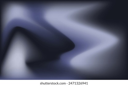 Trend Gradient Silk Texture Background. 3D Cloth Drapery effect backdrop. Playful Wave vector can used Web banner  template.