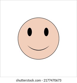 Trend groovy vector illustration isolated