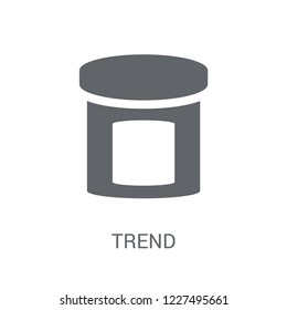 trend icon. Trendy trend logo concept on white background from General collection. Suitable for use on web apps, mobile apps and print media.