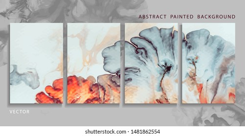 Trend vector.Used design presentations, print,flyer,business cards,invitations, calendars, sites, packaging.  Liquid marble. 