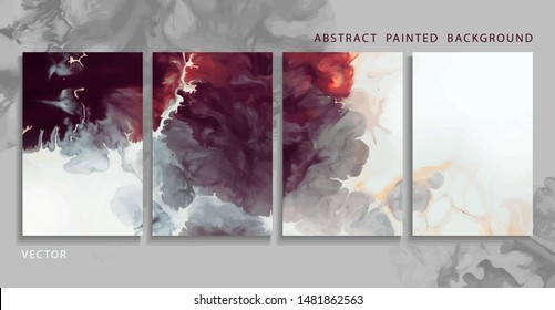 Trend vector.Used design presentations, print,flyer,business cards,invitations, calendars, sites, packaging.  Liquid marble. 