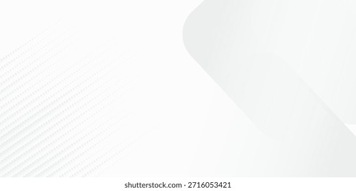 Fondo blanco de tendencia con Formas geométricas y puntos sutiles para Diseños y presentaciones modernas, creando una imagen limpia y de Profesional
