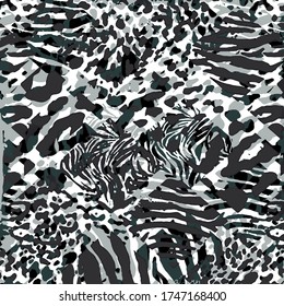 Trend woman new leopard pattern.
Vector and amazing leopard texture.