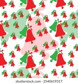 Trending Christmas Pattern Ring Bell Design for a Festive Look