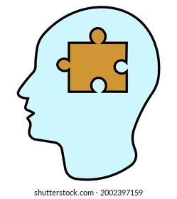 Trending E-learning vector icon of solution.