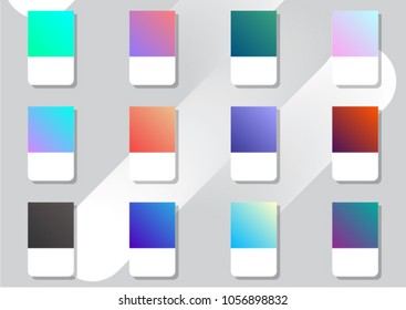 Trending Gradient Swatches