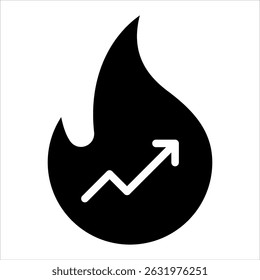 Elemento de icono de tendencia para el diseño