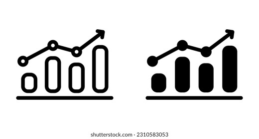 Trending icon. sign for mobile concept and web design. vector illustration