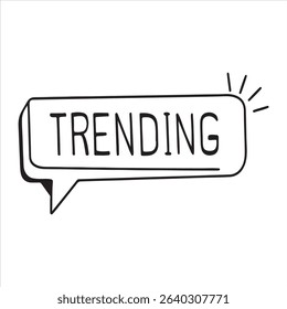 Trending Icon – Upward Arrow Symbol for Viral Content, Growth, and Popular Topics