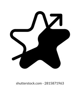 Trending Icon Vector Symbol Design Illustration