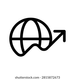 Trending Icon Vector Symbol Design Illustration