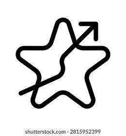 Trending Icon Vector Symbol Design Illustration
