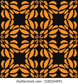 Trending Indonesian Batik ornament Vintage Hand drawn Batik template design. Batik Template Seamless Pattern with easy modification vector.