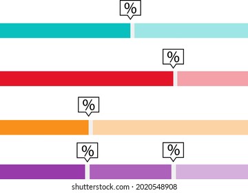 Trending, neueste, kreative Infografik-Vektorsymbol für die Visualisierung von Geschäftsdaten.