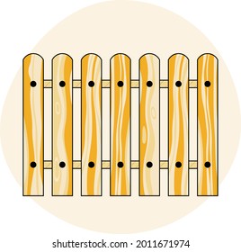 Trending, latest, creative vector icon of wooden with outline.