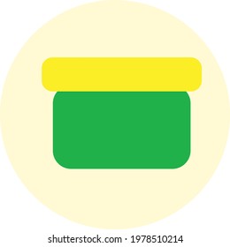 Trending and latest icon of box.