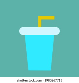 Trending and latest vector icon of drink.