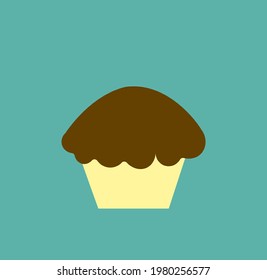 Trending and latest vector icon of muffin.