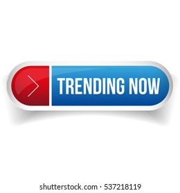 Trending Now button vector