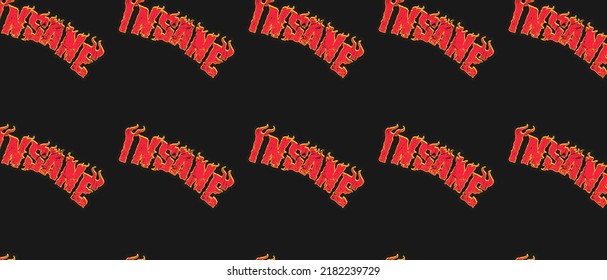 Trending object seamless pattern. Hand drawn banner template design. Template fire cartoon, skull, money Seamless Pattern. abstract,messy, splattered,sprayer texture with easy modification vector.