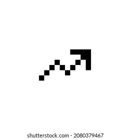 diseño de iconos perfecto para píxeles de tendencia. Diseño de estilo plano aislado en un fondo blanco. Ilustración del vector