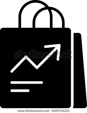 Trending Product Modern Solid Black Icon Design