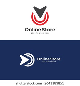 Trending Store Logo, eCommerce Logo, Web Logo, App Vector Templates