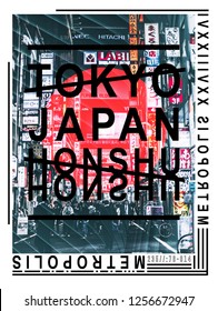 trending Tokyo city print