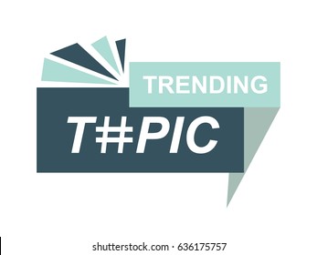 Trending Topic Badge Icon