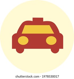 Trending and vector icon of camper.