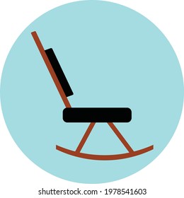 Trending and vector icon of chair.