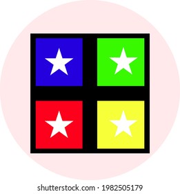 Trending and vector icon of ludo.