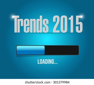 trends 2015 loading bar illustration design graphic