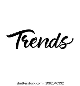 TRENDS HAND LETTERING