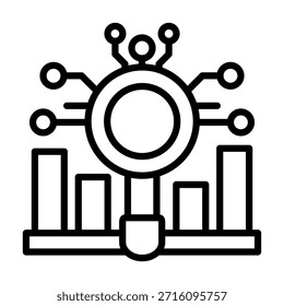 Elemento de icono de tendencias para el diseño