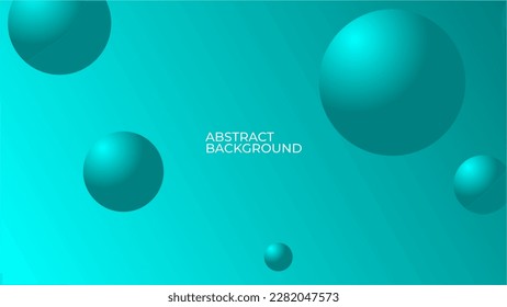 trendy 3d modern circle background
