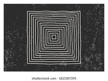 Composición artística artística artística artística estética abstracta de moda ideal para la decoración de paredes, diseño interior moderno, ilustración vectorial